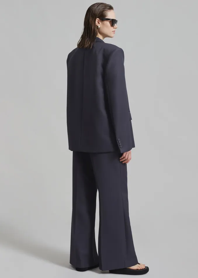 The Frankie Shop Bottoms Dixie Trousers 8211 Charcoal 8211 Women