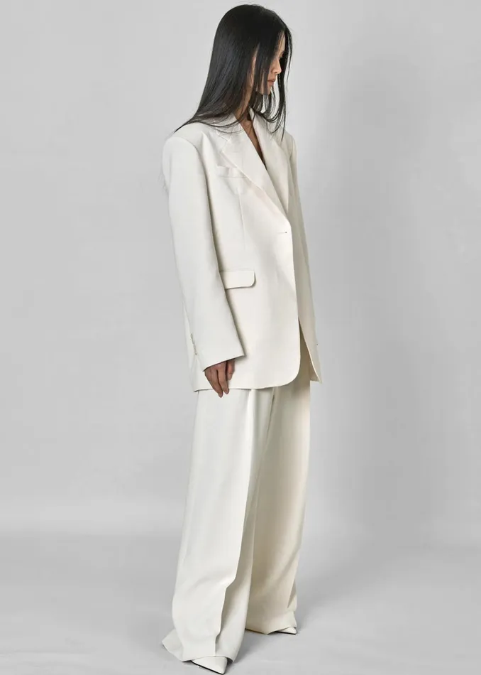 The Frankie Shop Bottoms Indio Pants 8211 Off White 8211 Women