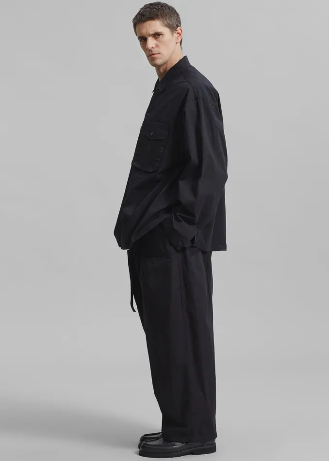 The Frankie Shop Bottoms Jameson Balloon Pants 8211 Black 8211 Men