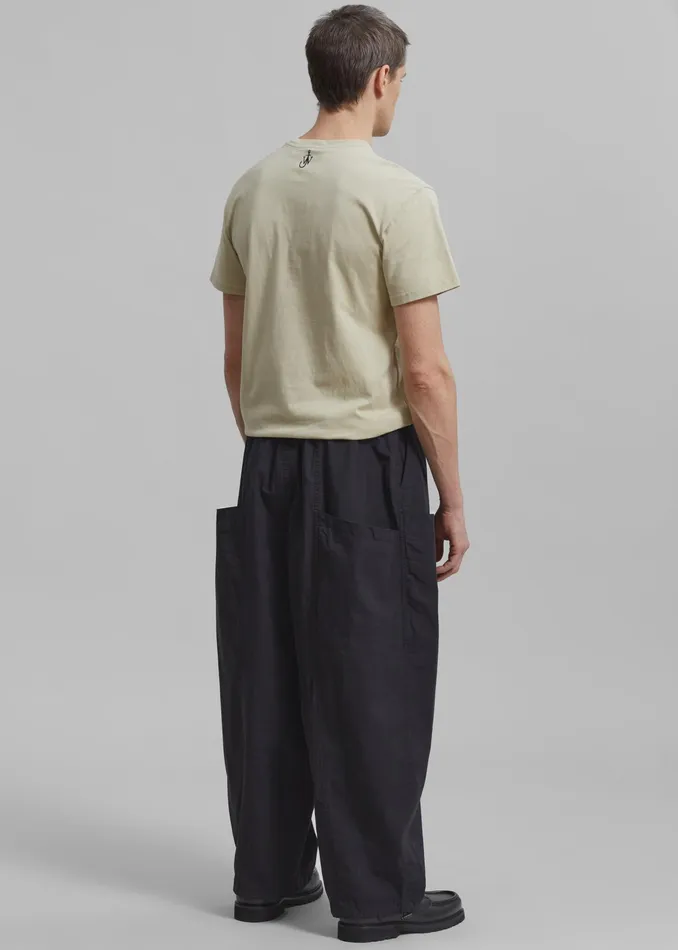 The Frankie Shop Bottoms Jameson Balloon Pants 8211 Black 8211 Men