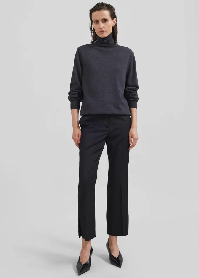 The Frankie Shop Bottoms Loulou Studio Dorkas Pants 8211 Black 8211 Women