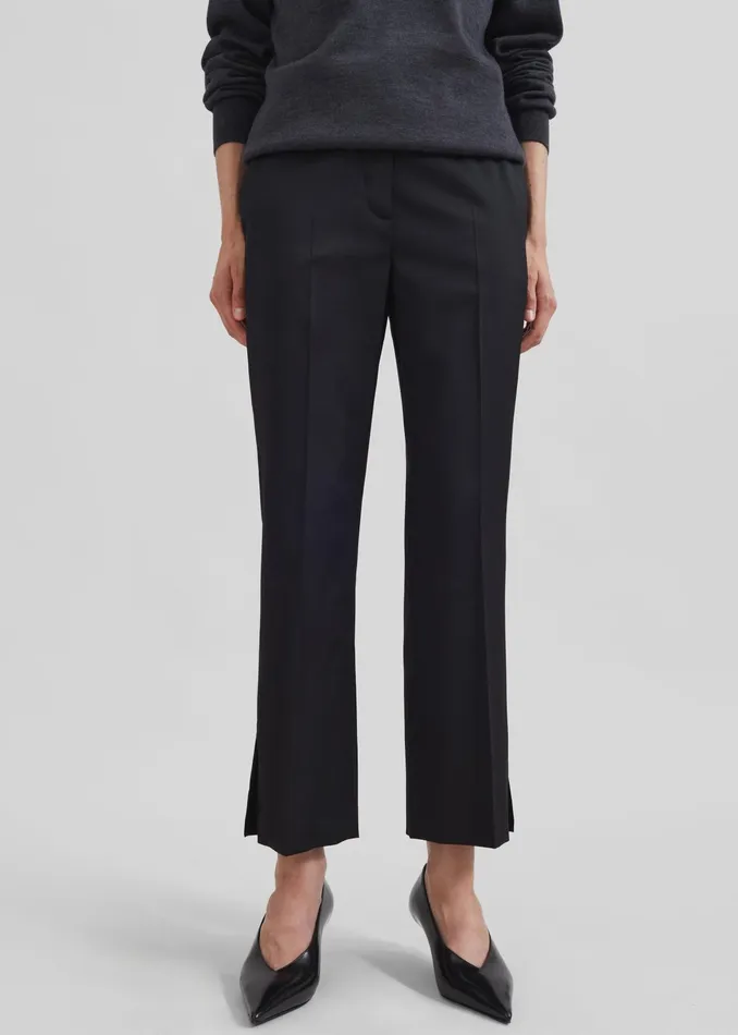 The Frankie Shop Bottoms Loulou Studio Dorkas Pants 8211 Black 8211 Women