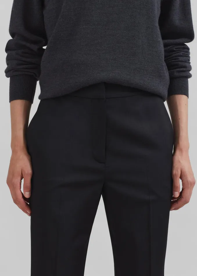 The Frankie Shop Bottoms Loulou Studio Dorkas Pants 8211 Black 8211 Women