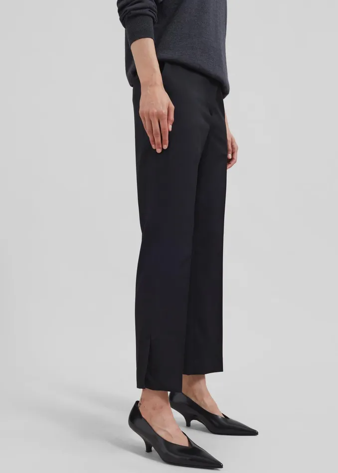 The Frankie Shop Bottoms Loulou Studio Dorkas Pants 8211 Black 8211 Women