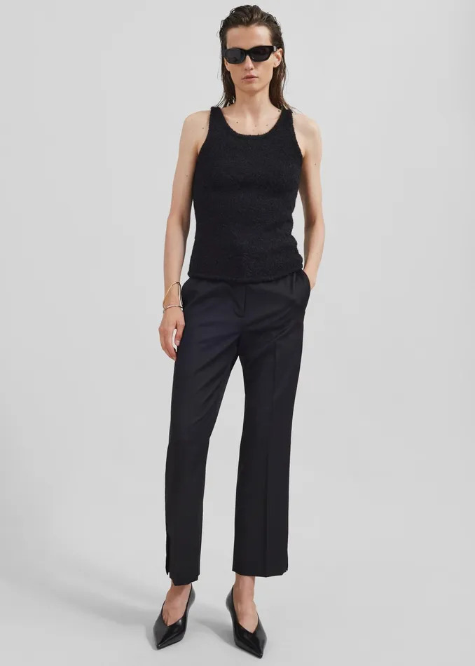 The Frankie Shop Bottoms Loulou Studio Dorkas Pants 8211 Black 8211 Women