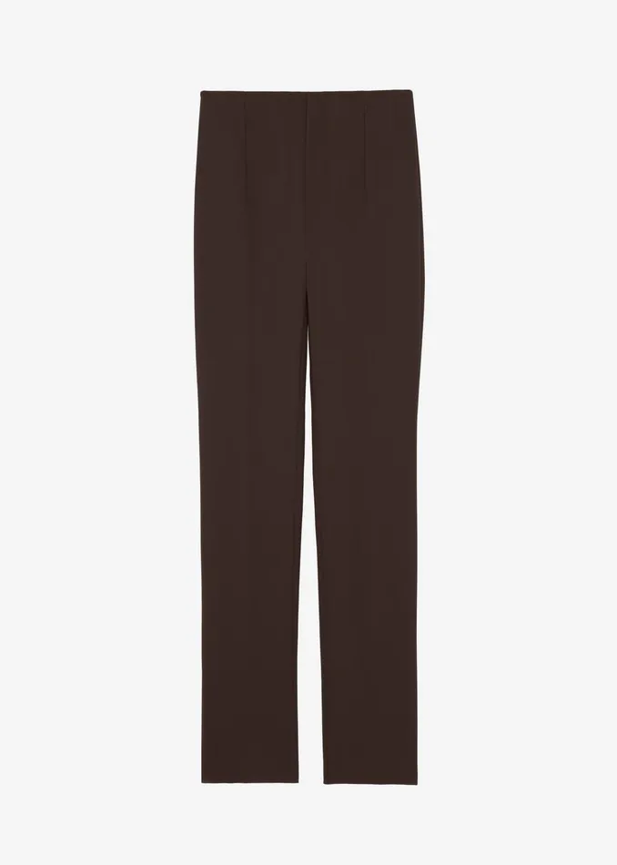 The Frankie Shop Bottoms Morrison Long Trousers 8211 Brown 8211 Women