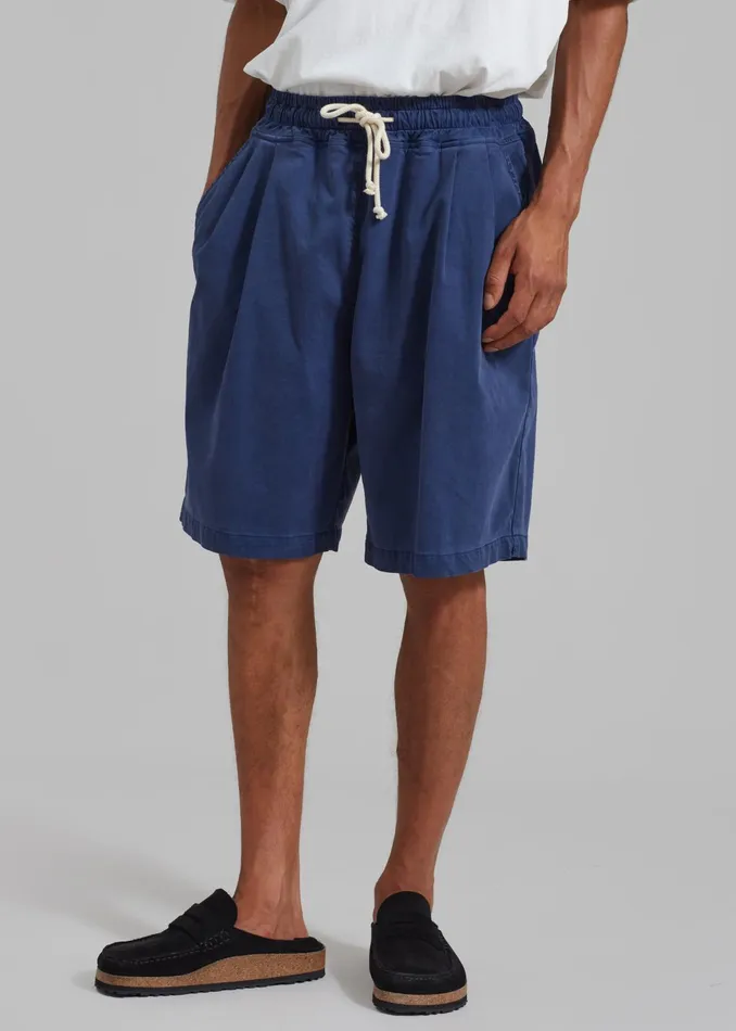 The Frankie Shop Bottoms Pierce Shorts 8211 Blue 8211 Men