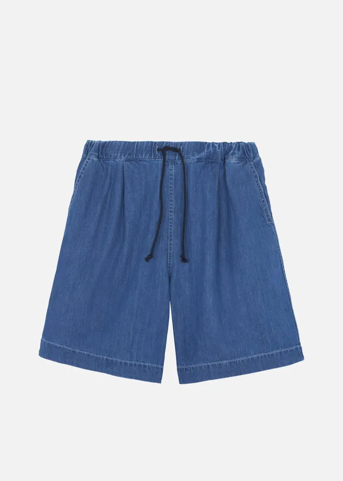 The Frankie Shop Bottoms Tanner Denim Shorts 8211 Medium Wash 8211 Men