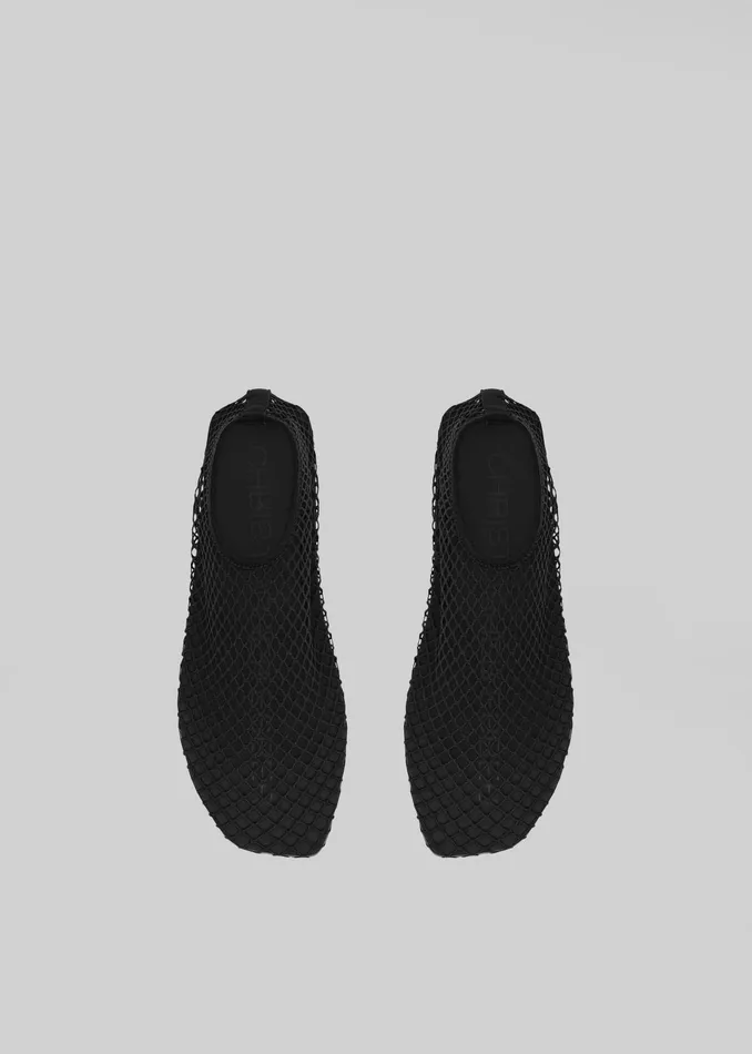 The Frankie Shop Christopher Esber Mesh Water Flats 8211 Black 8211 Women