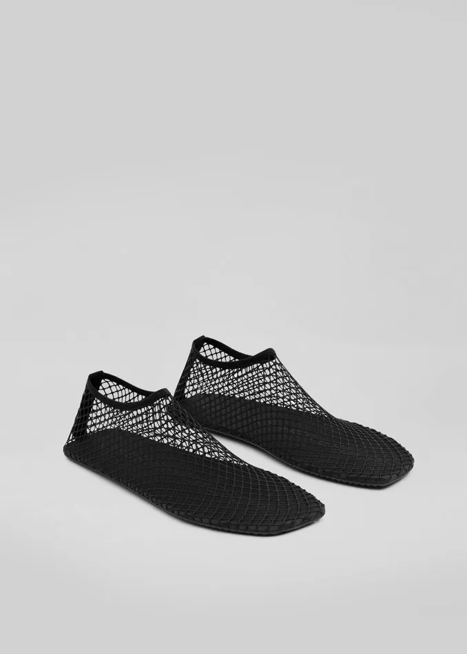 The Frankie Shop Christopher Esber Mesh Water Flats 8211 Black 8211 Women