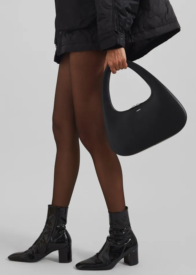 The Frankie Shop Coperni Large Baguette Swipe Bag 8211 Black 8211 Women