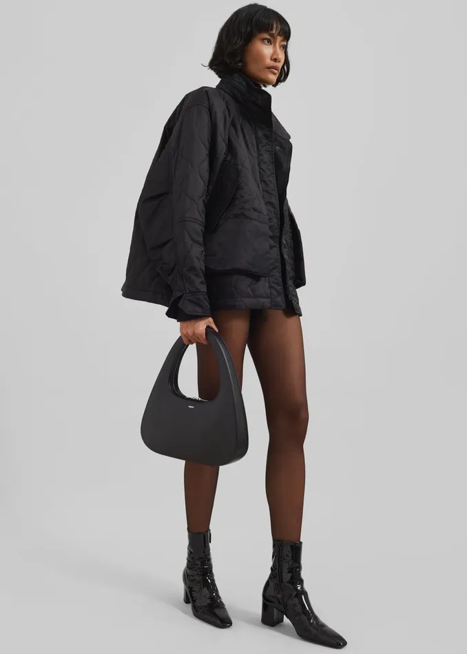 The Frankie Shop Coperni Large Baguette Swipe Bag 8211 Black 8211 Women