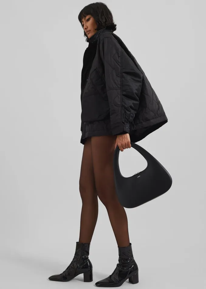 The Frankie Shop Coperni Large Baguette Swipe Bag 8211 Black 8211 Women
