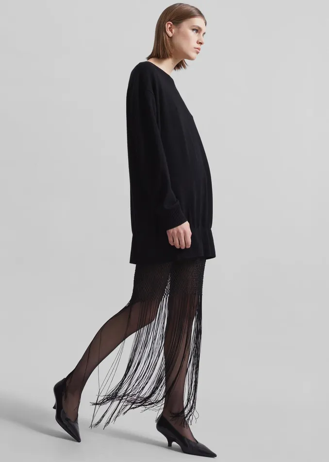The Frankie Shop Dresses Christopher Esber Macrame Monument Dress 8211 Black 8211 Women