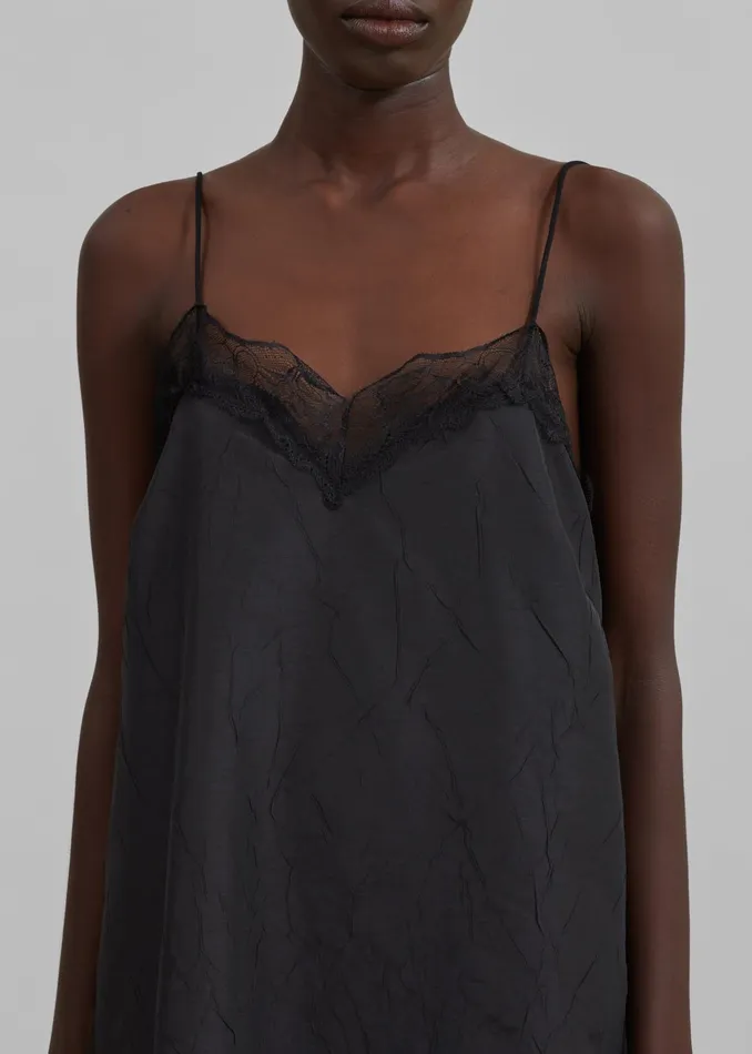 The Frankie Shop Dresses Julia Slip Dress 8211 Black 8211 Women