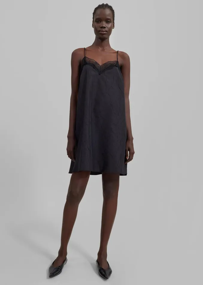 The Frankie Shop Dresses Julia Slip Dress 8211 Black 8211 Women