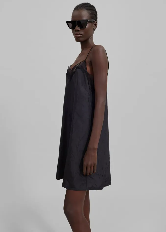 The Frankie Shop Dresses Julia Slip Dress 8211 Black 8211 Women