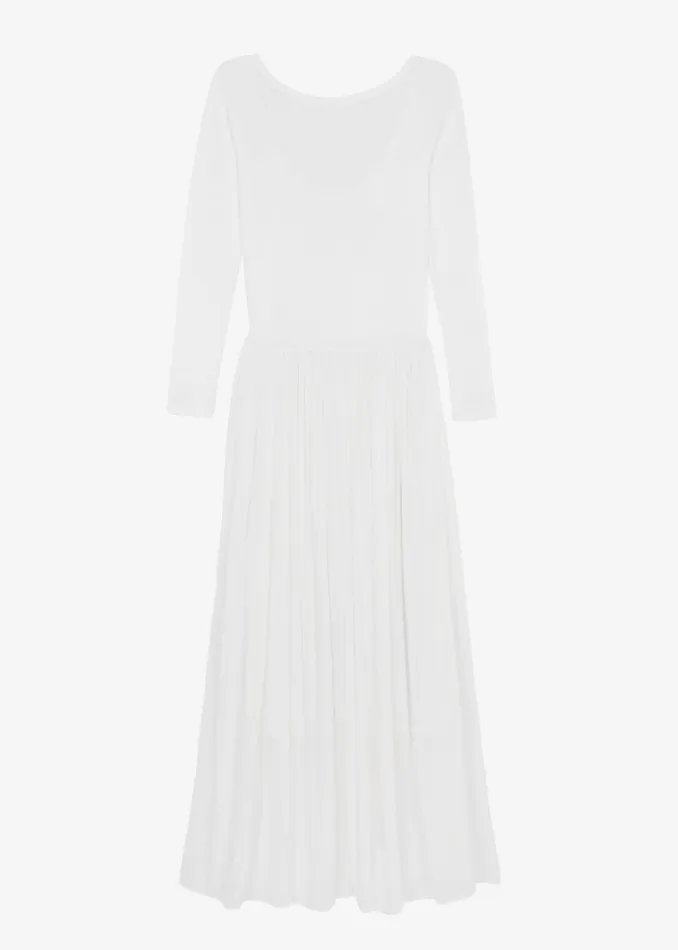 The Frankie Shop Dresses Odette Gathered Skirt Maxi Dress 8211 White 8211 Women