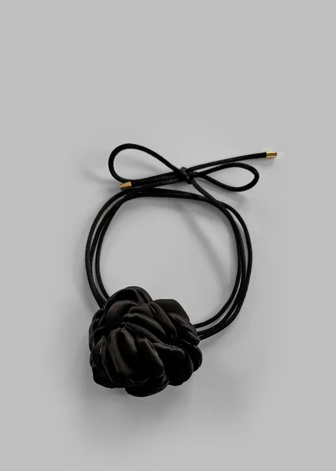 The Frankie Shop Jo Flower Accessory 8211 Black 8211 Women