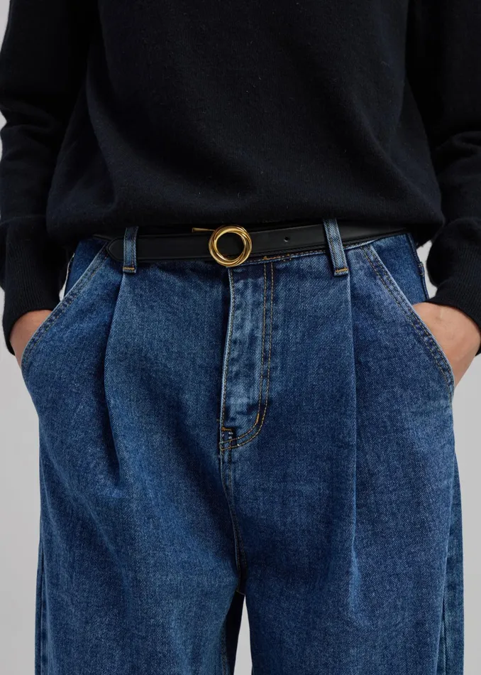 The Frankie Shop Monika Belt 8211 Black 8211 Women