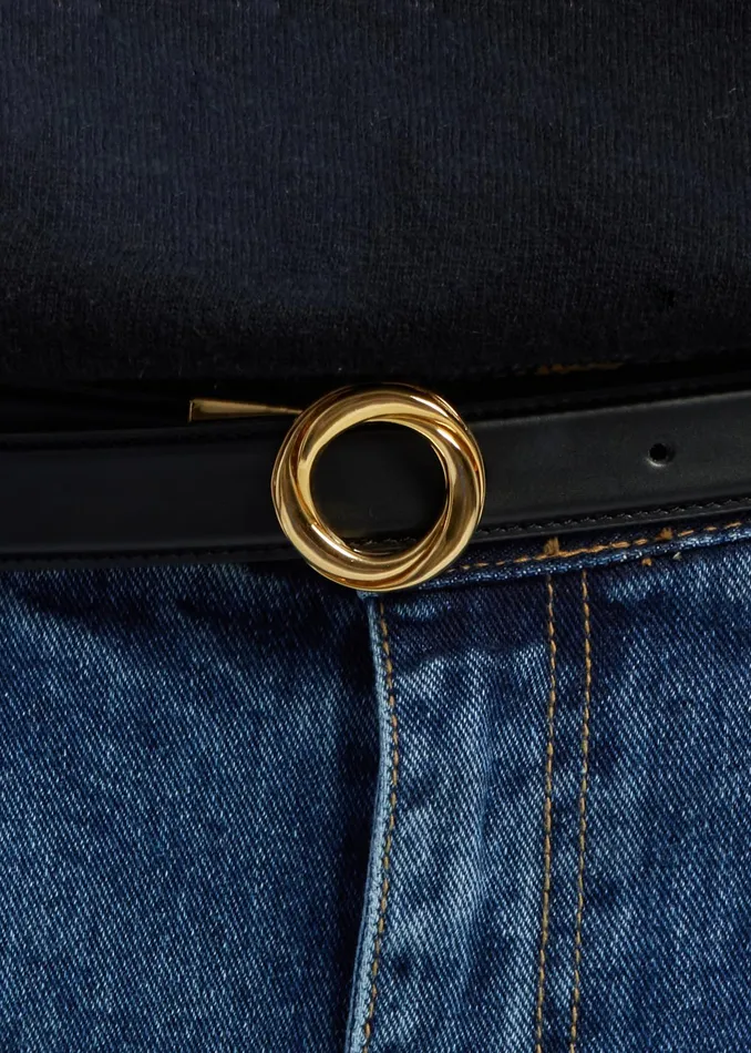The Frankie Shop Monika Belt 8211 Black 8211 Women