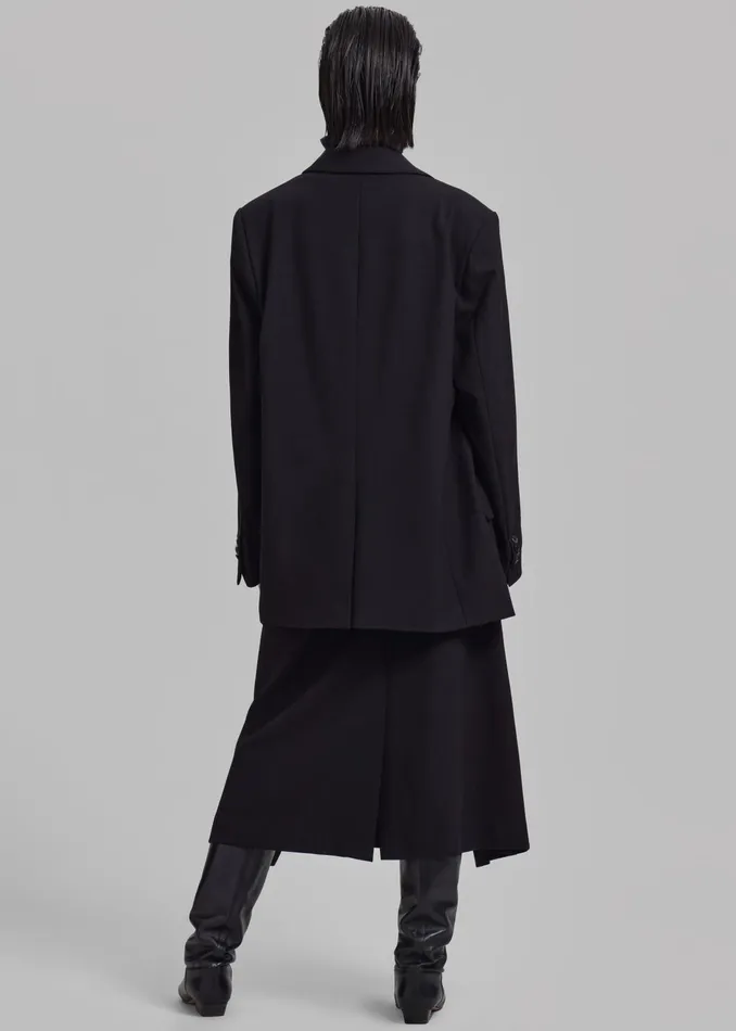The Frankie Shop Outerwear Andy Blazer 8211 Black 8211 Women