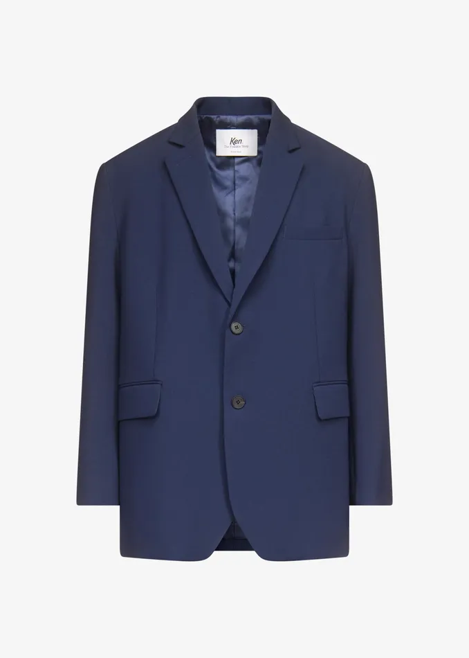 The Frankie Shop Outerwear Beo Blazer X Barbie 8211 Blue 8211 Men
