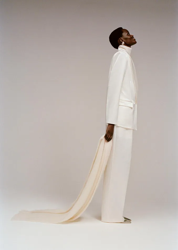 The Frankie Shop Outerwear Elvira Blazer 8211 Ivory 8211 Women