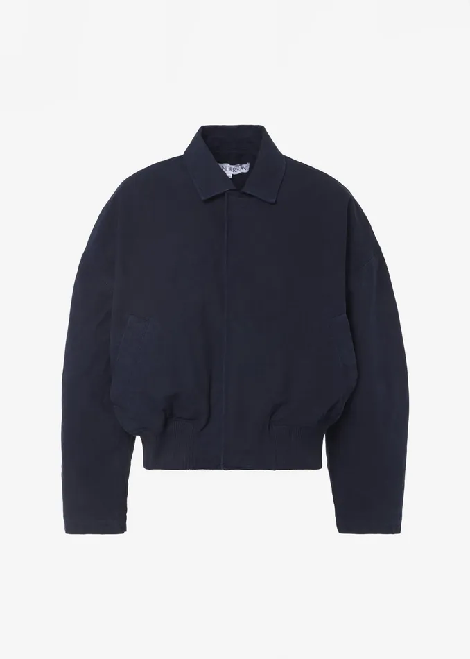 The Frankie Shop Outerwear Jw Anderson Blouson 8211 Navy 8211 Women