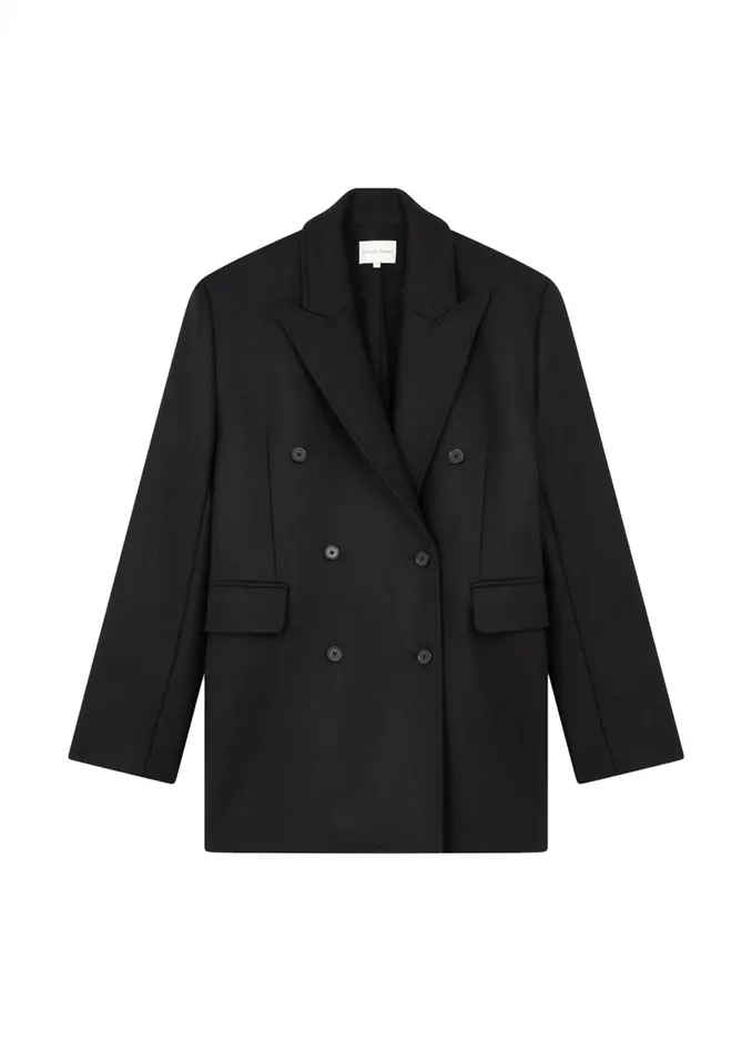 The Frankie Shop Outerwear Loulou Studio Koon Blazer 8211 Black 8211 Women