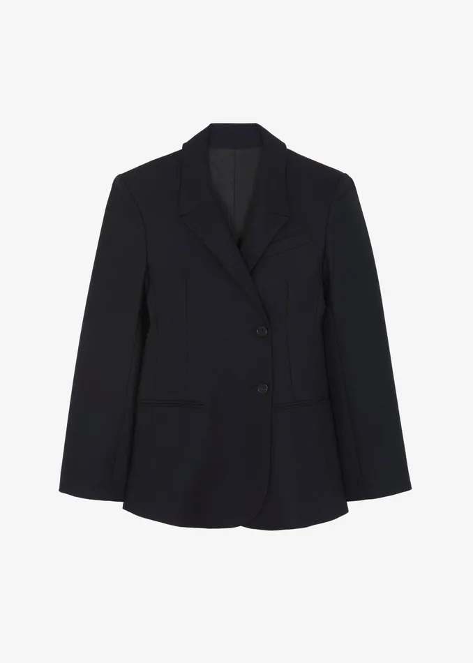 The Frankie Shop Outerwear Morrison Crossover Blazer 8211 Black 8211 Women