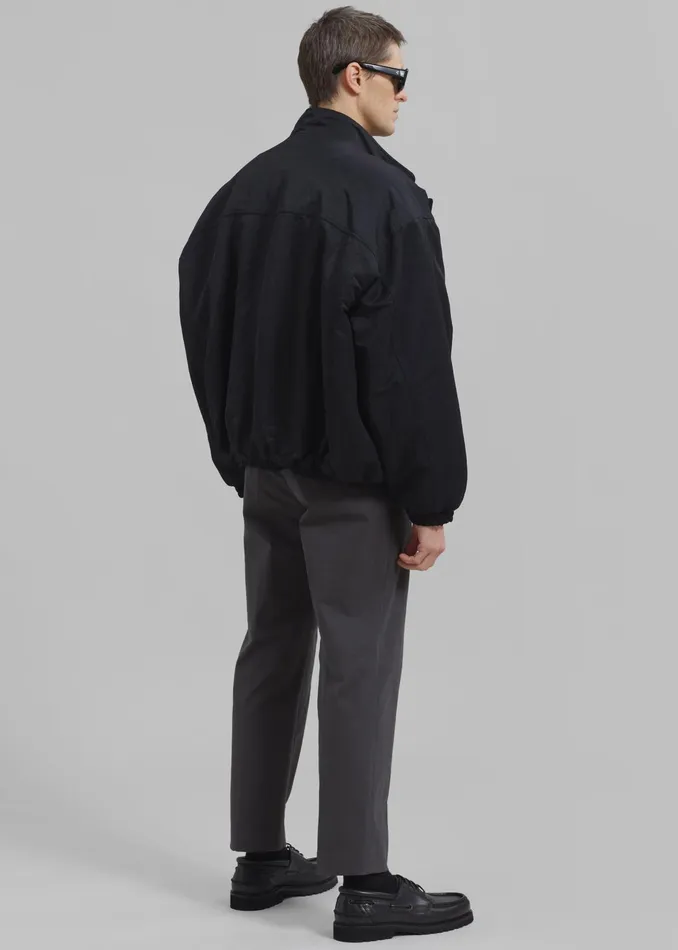 The Frankie Shop Outerwear Seth Oversized Jacket 8211 Black 8211 Men