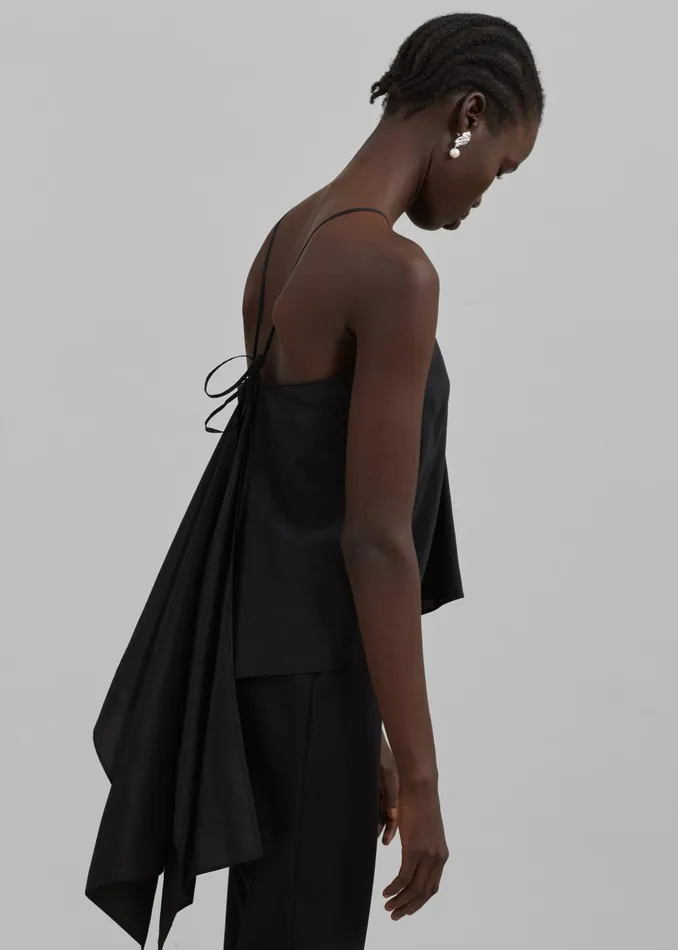 The Frankie Shop Tops By Malene Birger Brinola Top 8211 Black 8211 Women