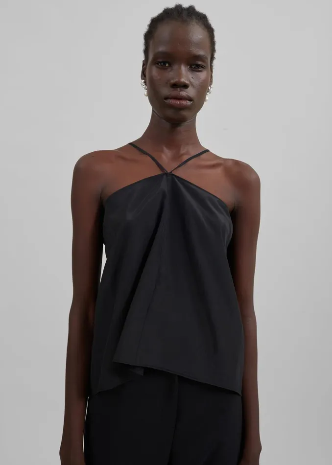 The Frankie Shop Tops By Malene Birger Brinola Top 8211 Black 8211 Women