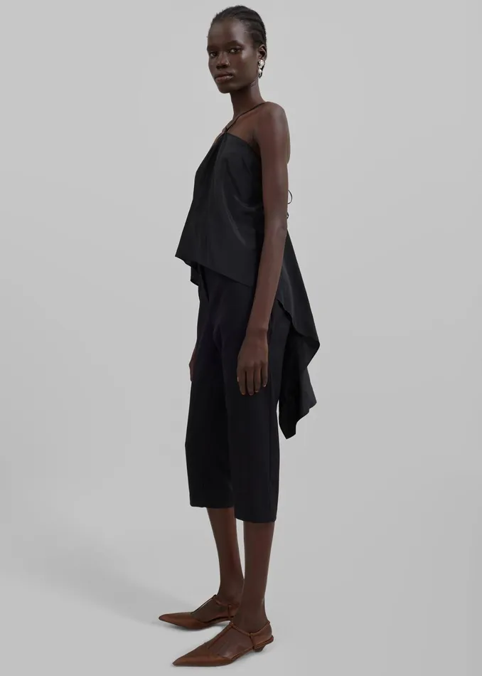 The Frankie Shop Tops By Malene Birger Brinola Top 8211 Black 8211 Women