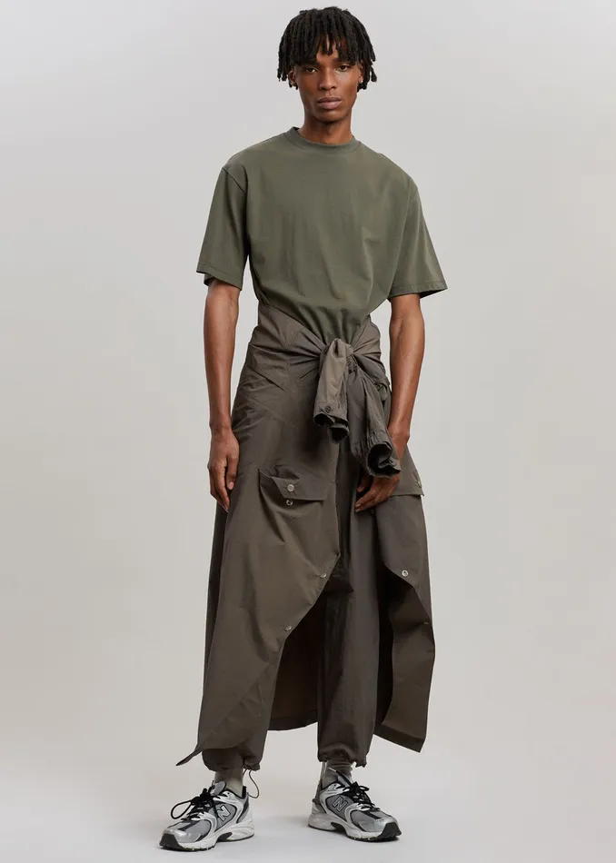 The Frankie Shop Tops Evora Tee 8211 Olive 8211 MenWomen