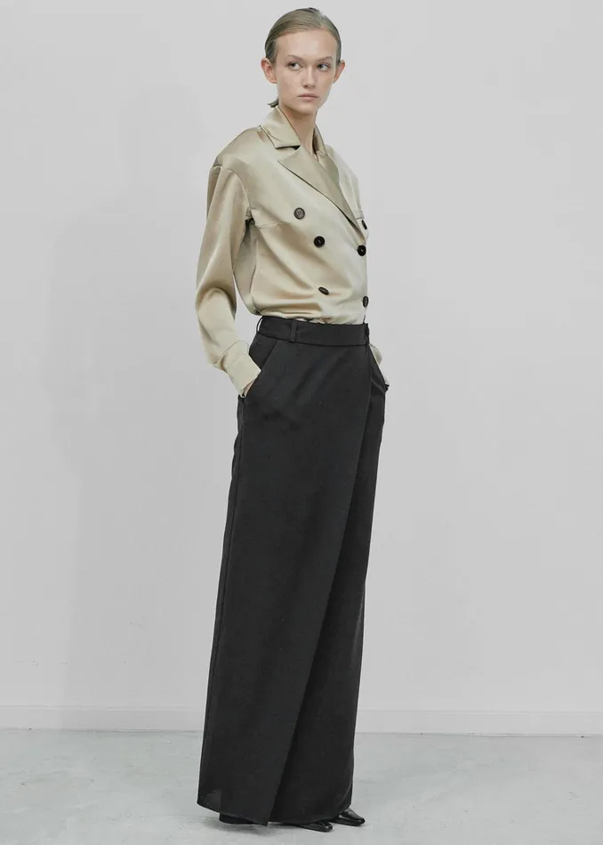 The Frankie Shop Tops Gudu Top 01 8211 Beige 8211 Women