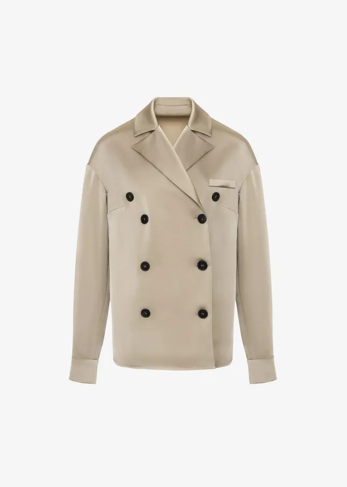 The Frankie Shop Tops Gudu Top 01 8211 Beige 8211 Women
