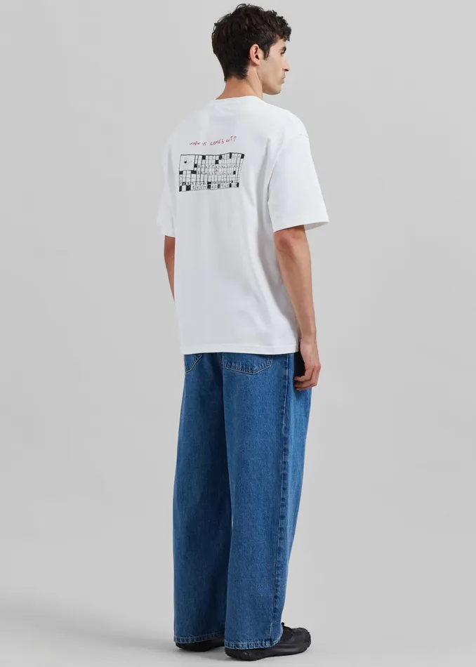 The Frankie Shop Tops Samse Samse Sagiotto TShirt 8211 White Ti Giuro 8211 Men