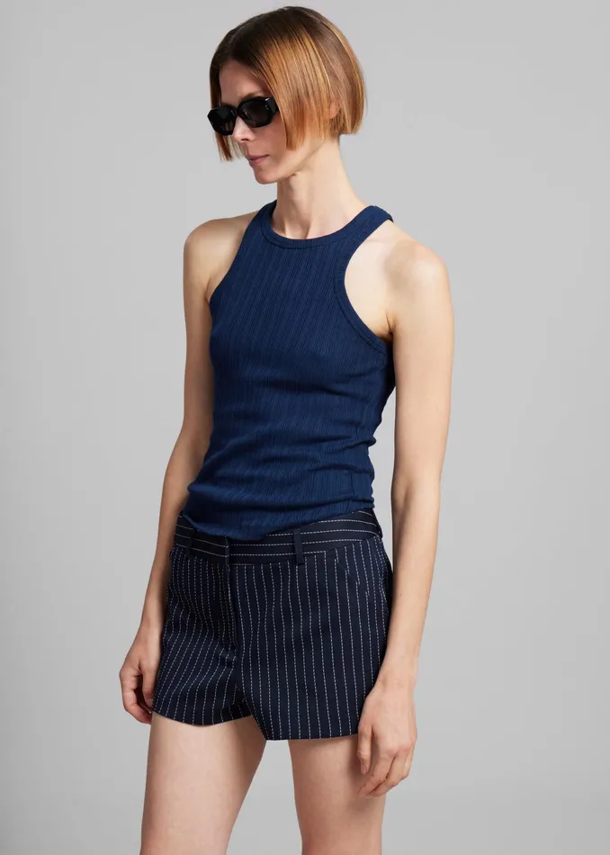 The Frankie Shop Tops Samse Samse Sahelene Tank Top 8211 Pageant Blue 8211 Women
