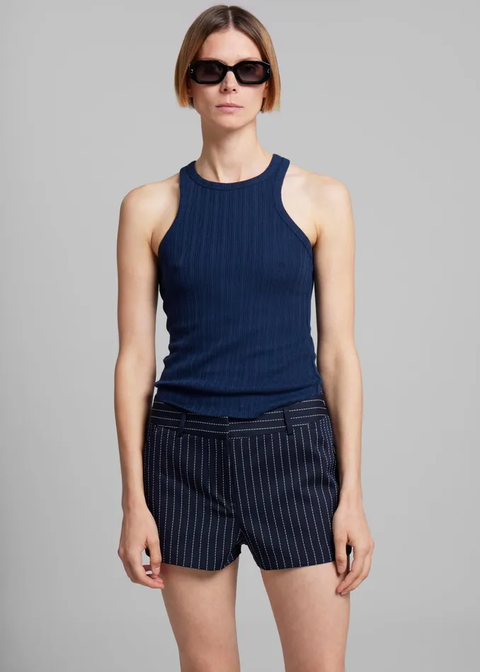 The Frankie Shop Tops Samse Samse Sahelene Tank Top 8211 Pageant Blue 8211 Women