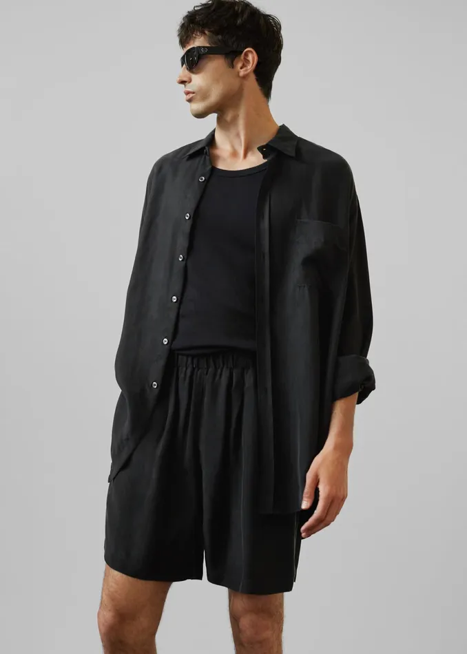 The Frankie Shop Tops Samse Samse Salars Tank Top 8211 Black 8211 Men
