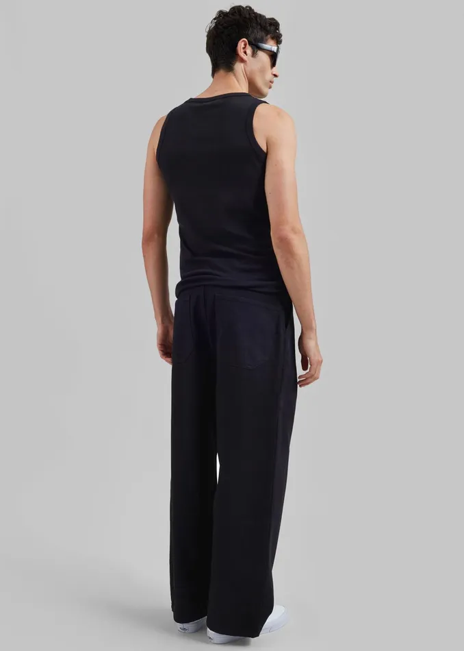 The Frankie Shop Tops Samse Samse Salars Tank Top 8211 Black 8211 Men