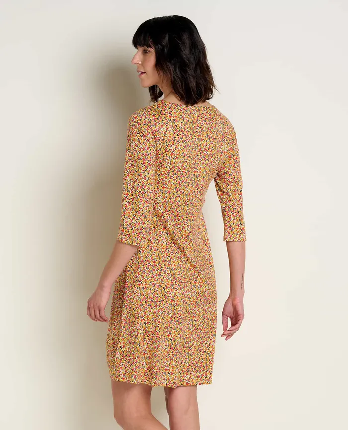 ToadandCo Dresses Women8217s Rosalinda Dress Barley Ditsy Print