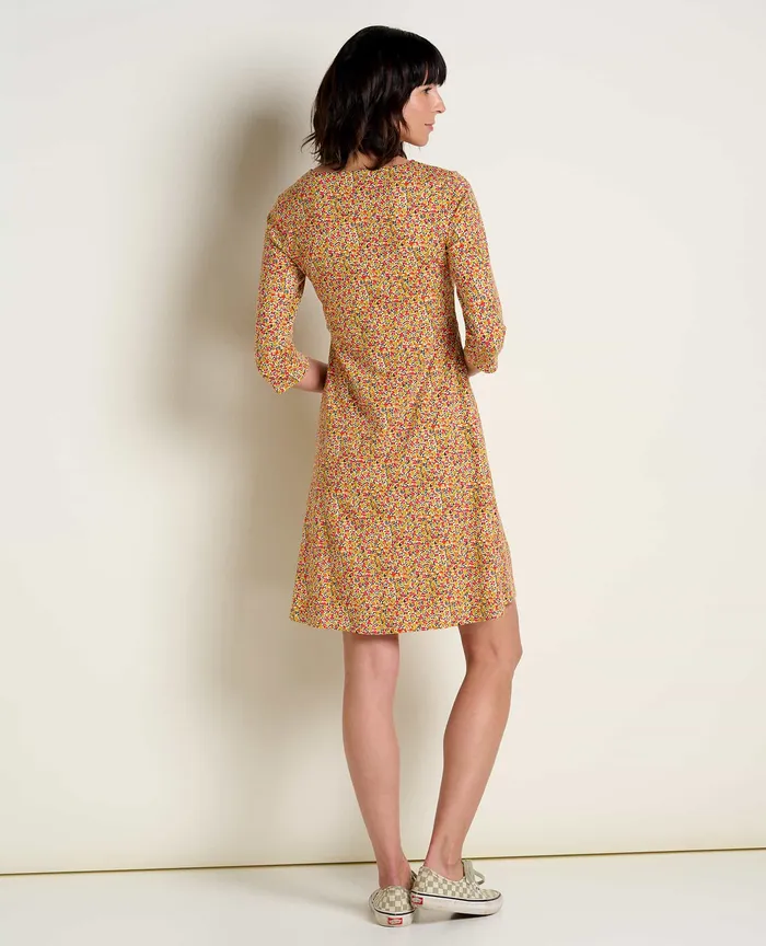 ToadandCo Dresses Women8217s Rosalinda Dress Barley Ditsy Print