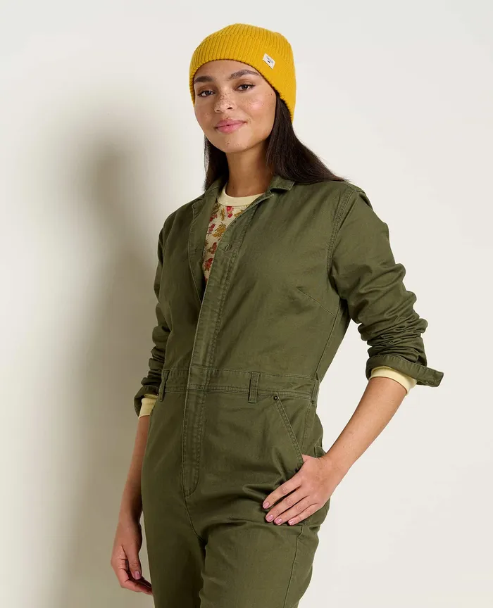 ToadandCo Juniper Coverall Olive Women8217s Jumpsuits and Overalls