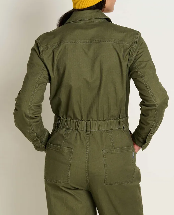 ToadandCo Juniper Coverall Olive Women8217s Jumpsuits and Overalls