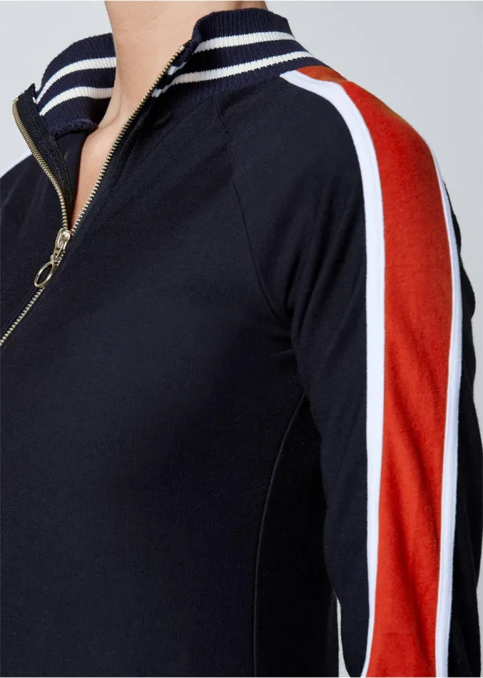 TRACK SUIT DRESS Navy Women VENUS Casual Dresses