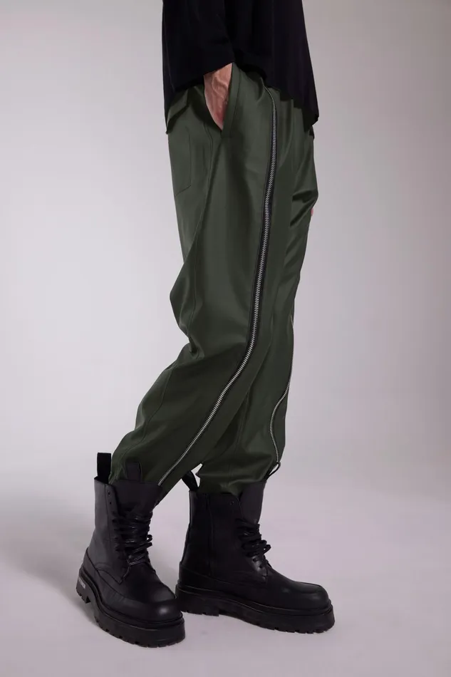 Trousers Men Stutterheim Bromma Trousers Dark Green