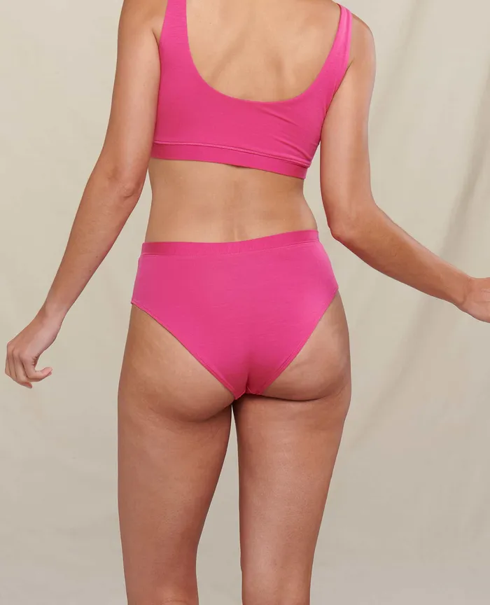 Underwear and Accessories High Rise Bikini Hibiscus 8211 ToadandCo Women8217s